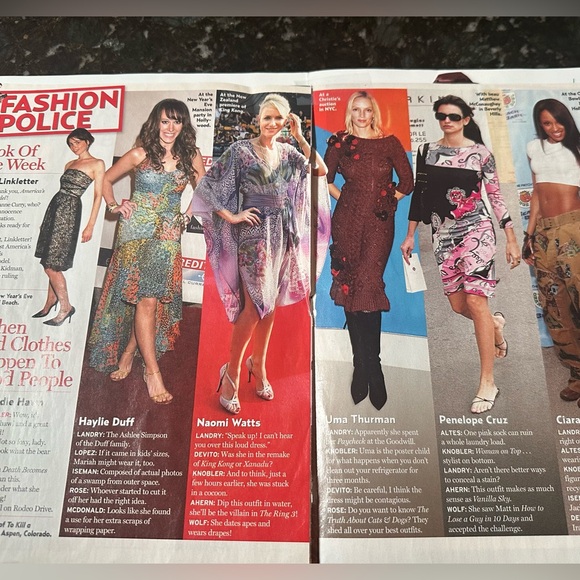 EUC BCBG MAX AZRIA Peacock pattern Hi-Low Dress 2006 Size 8 - Picture 16 of 16